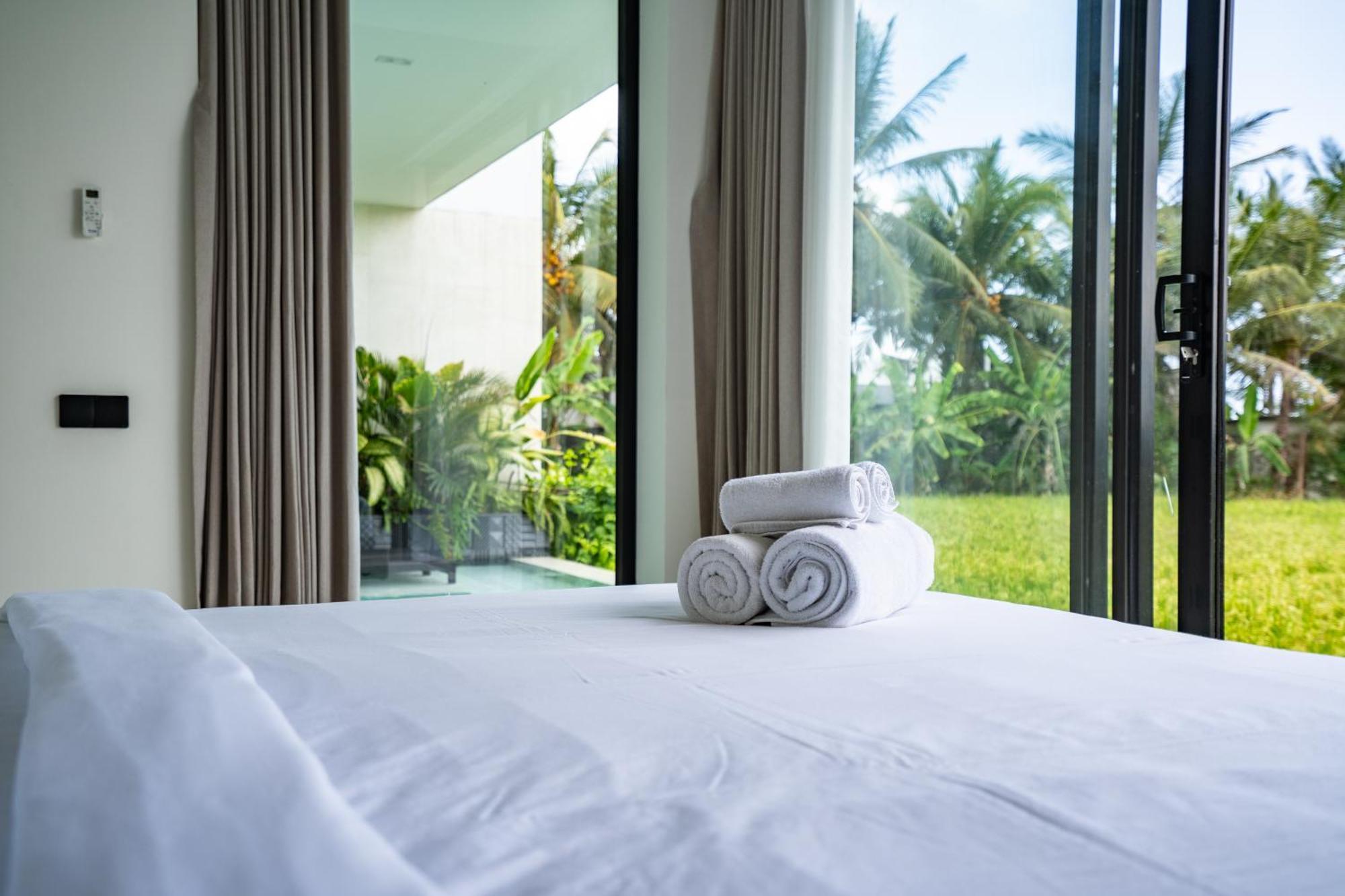 Green Flow Ubud Villas III Zimmer foto