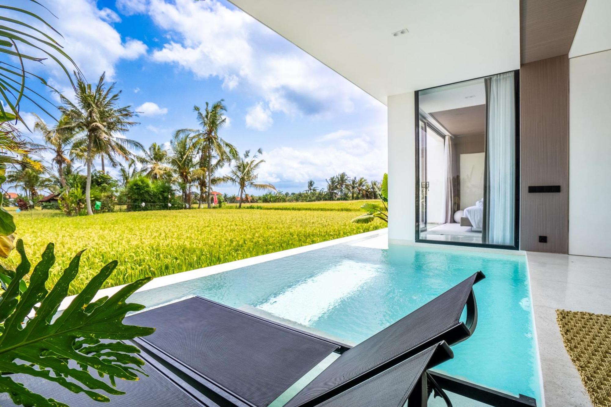 Green Flow Ubud Villas III Zimmer foto