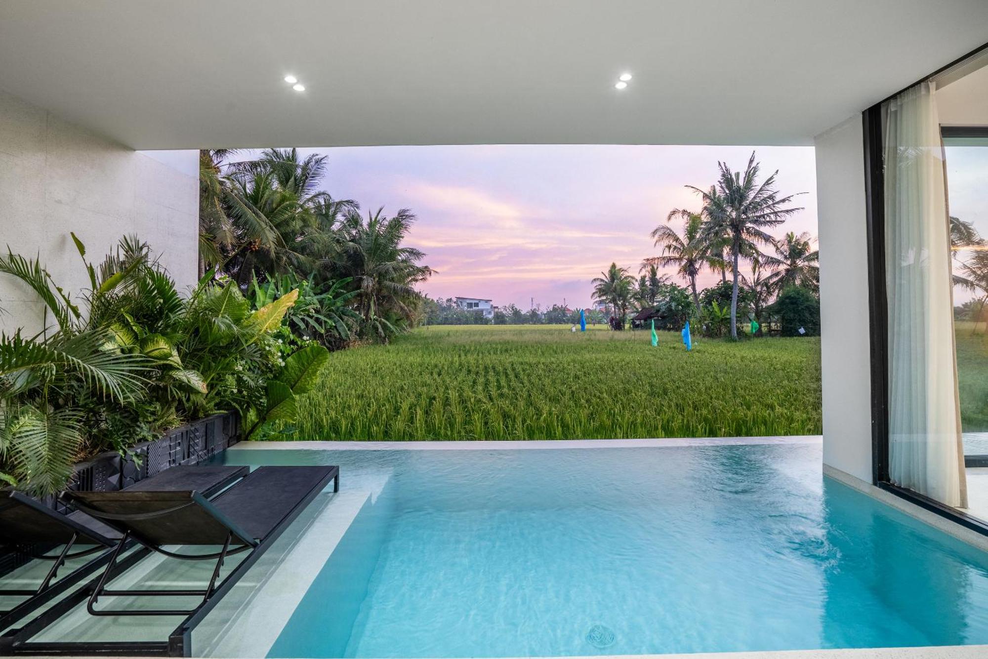 Green Flow Ubud Villas III Zimmer foto