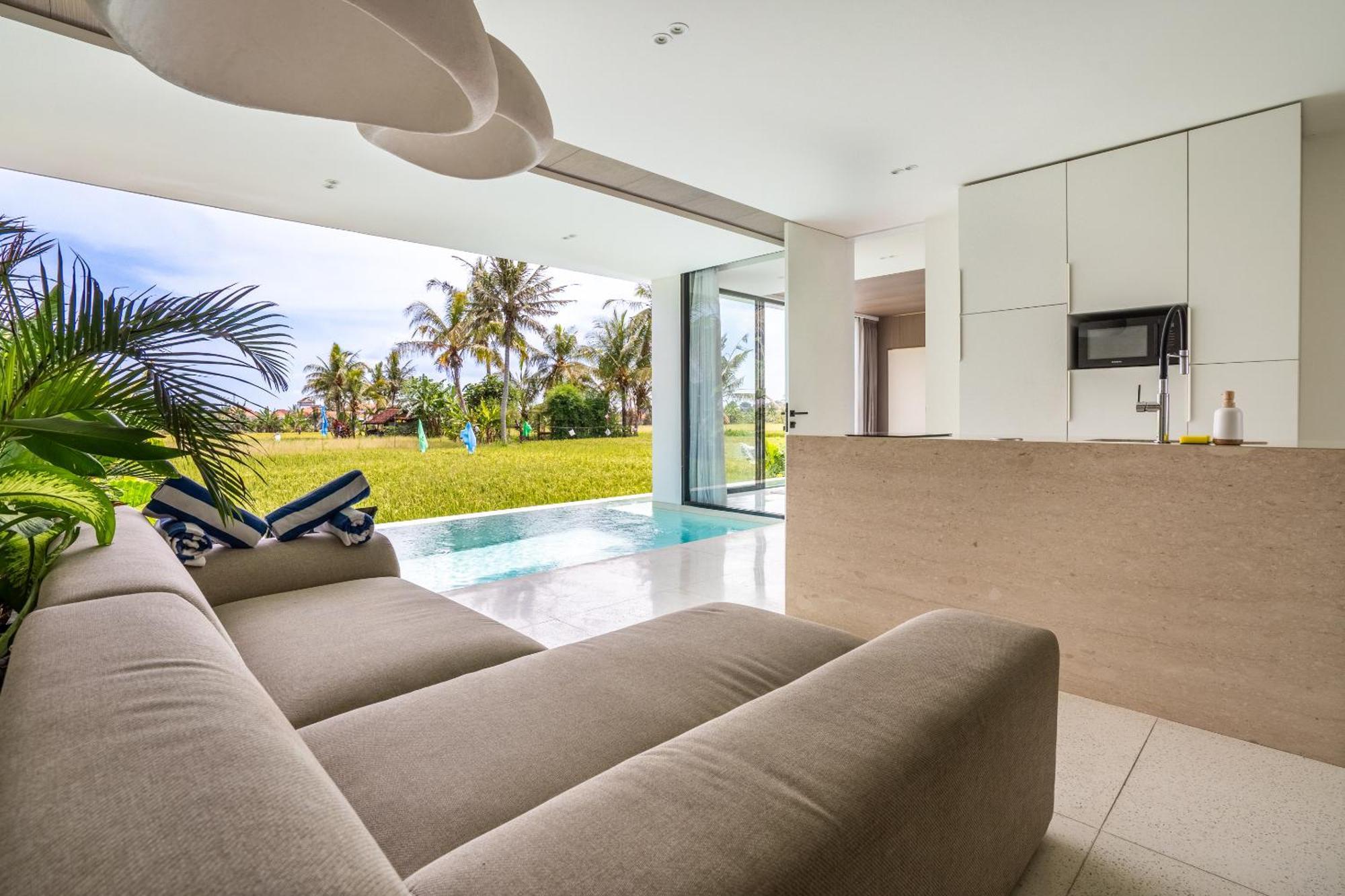 Green Flow Ubud Villas III Zimmer foto